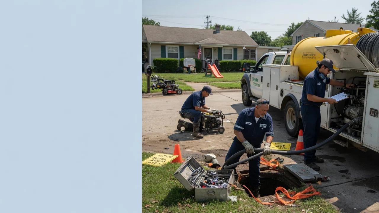 Septic Tank Pumping in Center Cross, VA near me